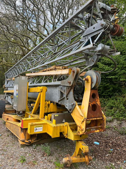 San Marco SMH321 Pedestrian Tower Crane – 32m Reach, 4 Ton Capacity