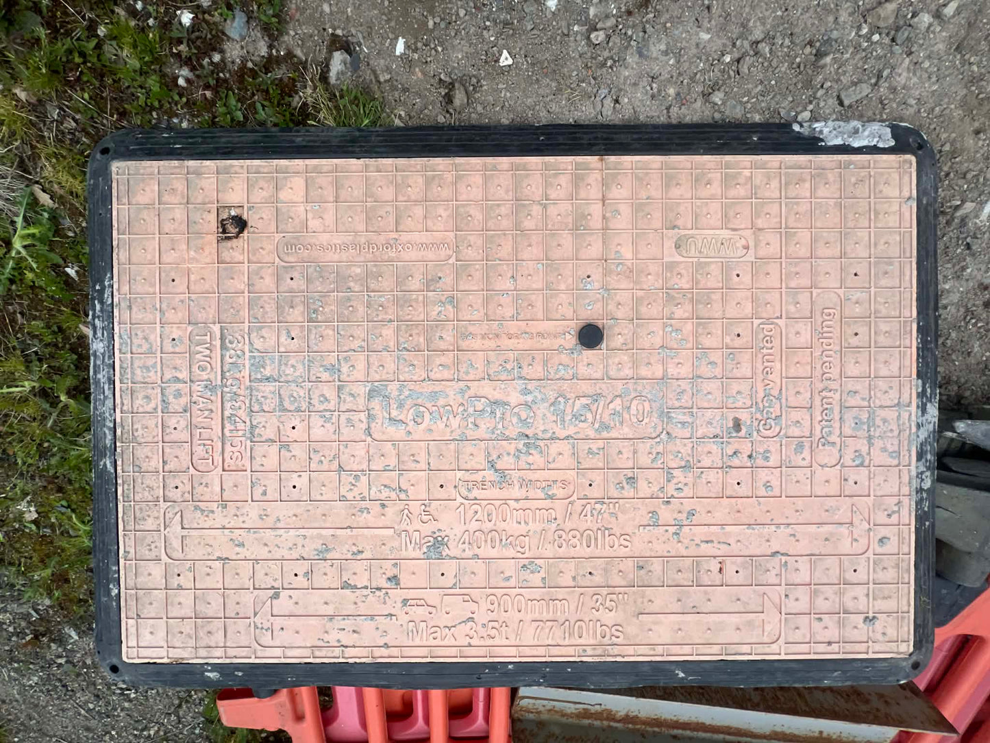 Trench Crossing plate - USED