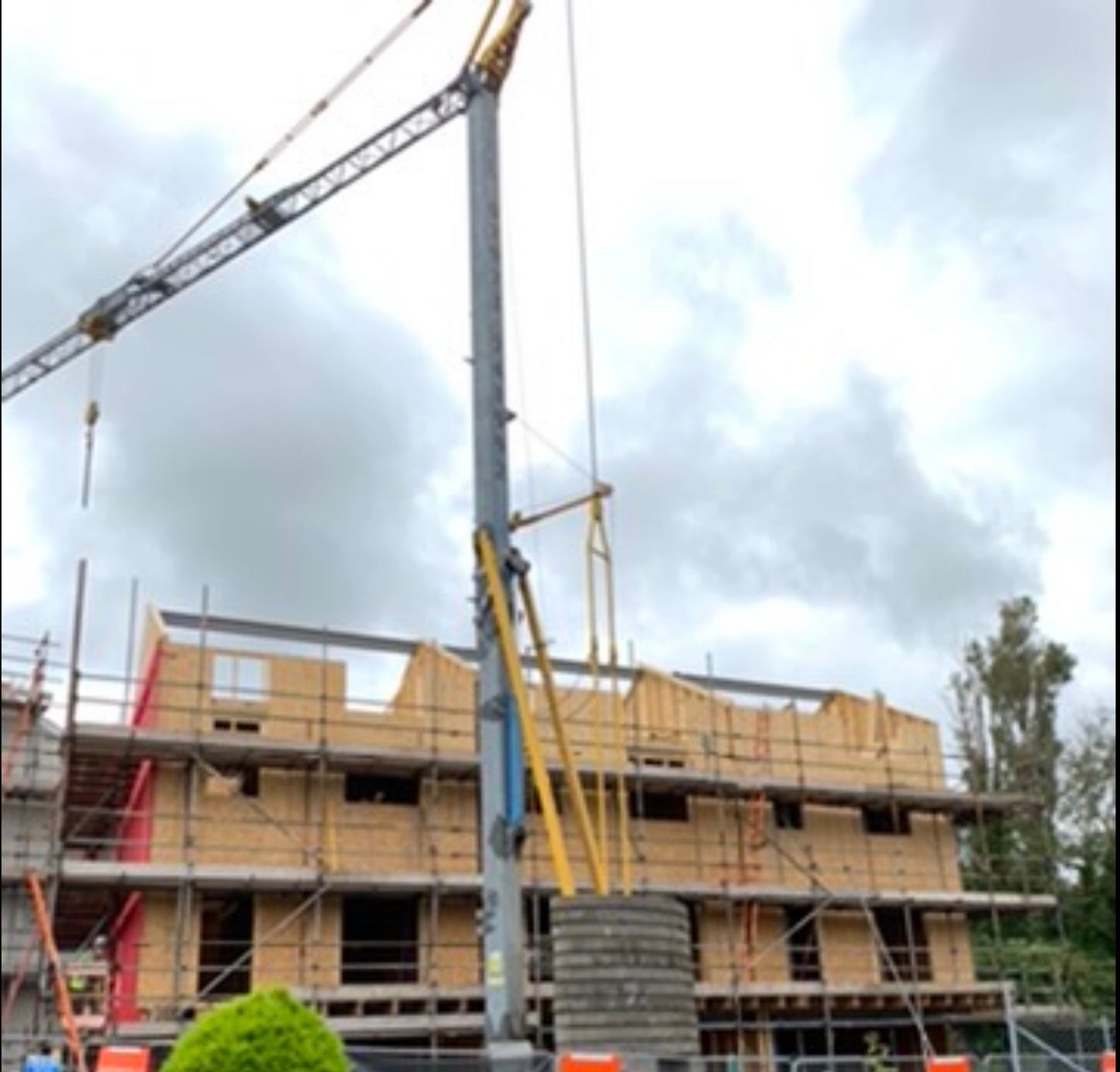 San Marco SMH321 Pedestrian Tower Crane – 32m Reach, 4 Ton Capacity