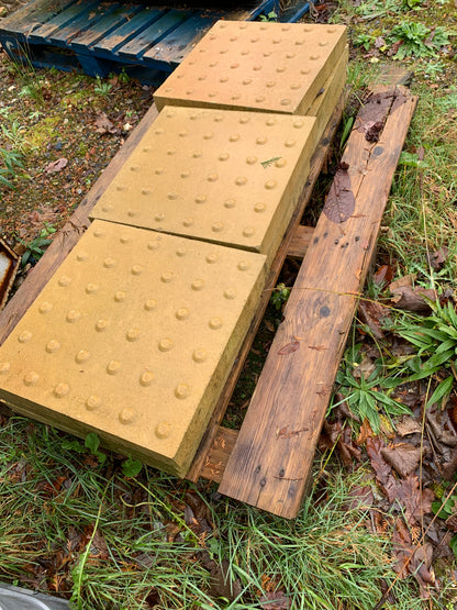 Tactile Blister Paving Buff 400x400x65mm