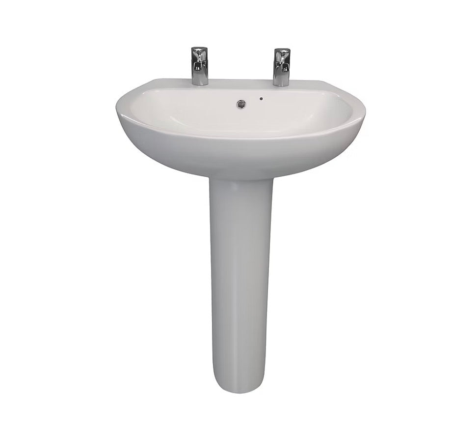 Swirl ENZ wall mounted basin