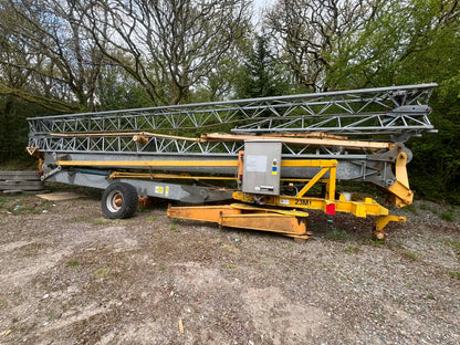 San Marco SMH321 Pedestrian Tower Crane – 32m Reach, 4 Ton Capacity