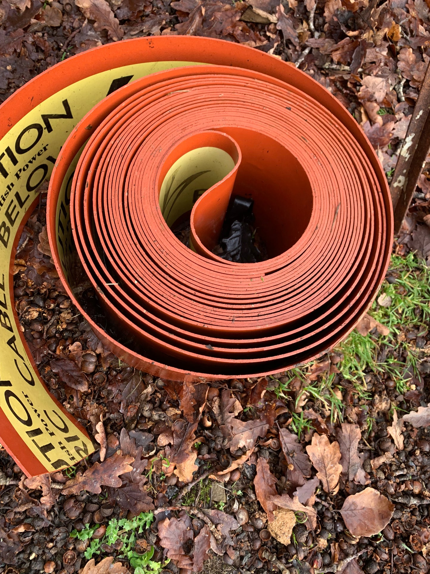 Warning Tile Tape - Scottish Power