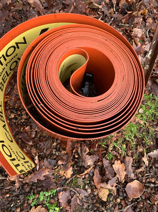 Warning Tile Tape - Scottish Power