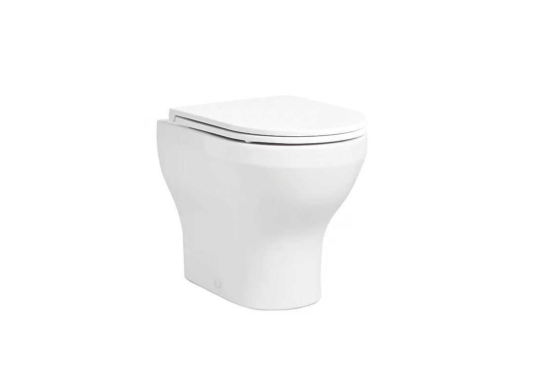 Brixton back to wall pan with soft close seat