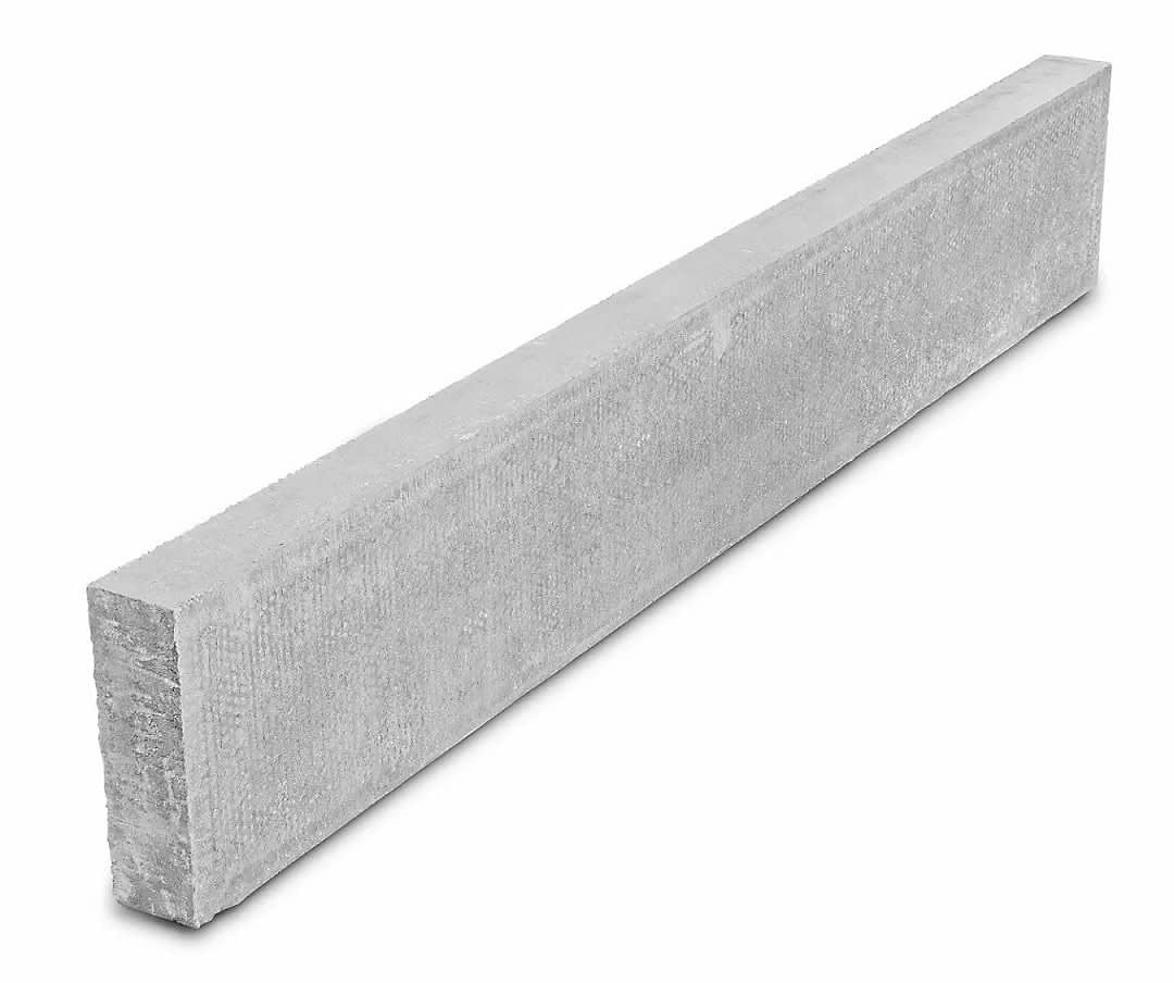 Flat top Edging concrete curb
